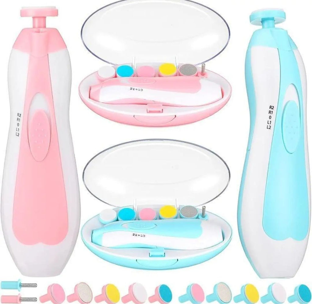 Electric Baby Nail Trimmer: safe, precise, and illuminated care for all ages