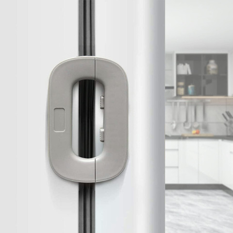 Multifunctional Household Fridge Door Drawer Lock