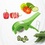 Vegetable & Fruit Cutter with Stainless Steel Blades
