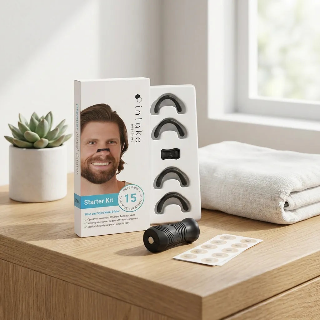 Magnetic Nasal Dilator Starter Kit | Instant Snoring Relief & Sleep Aid | 15 starter kit