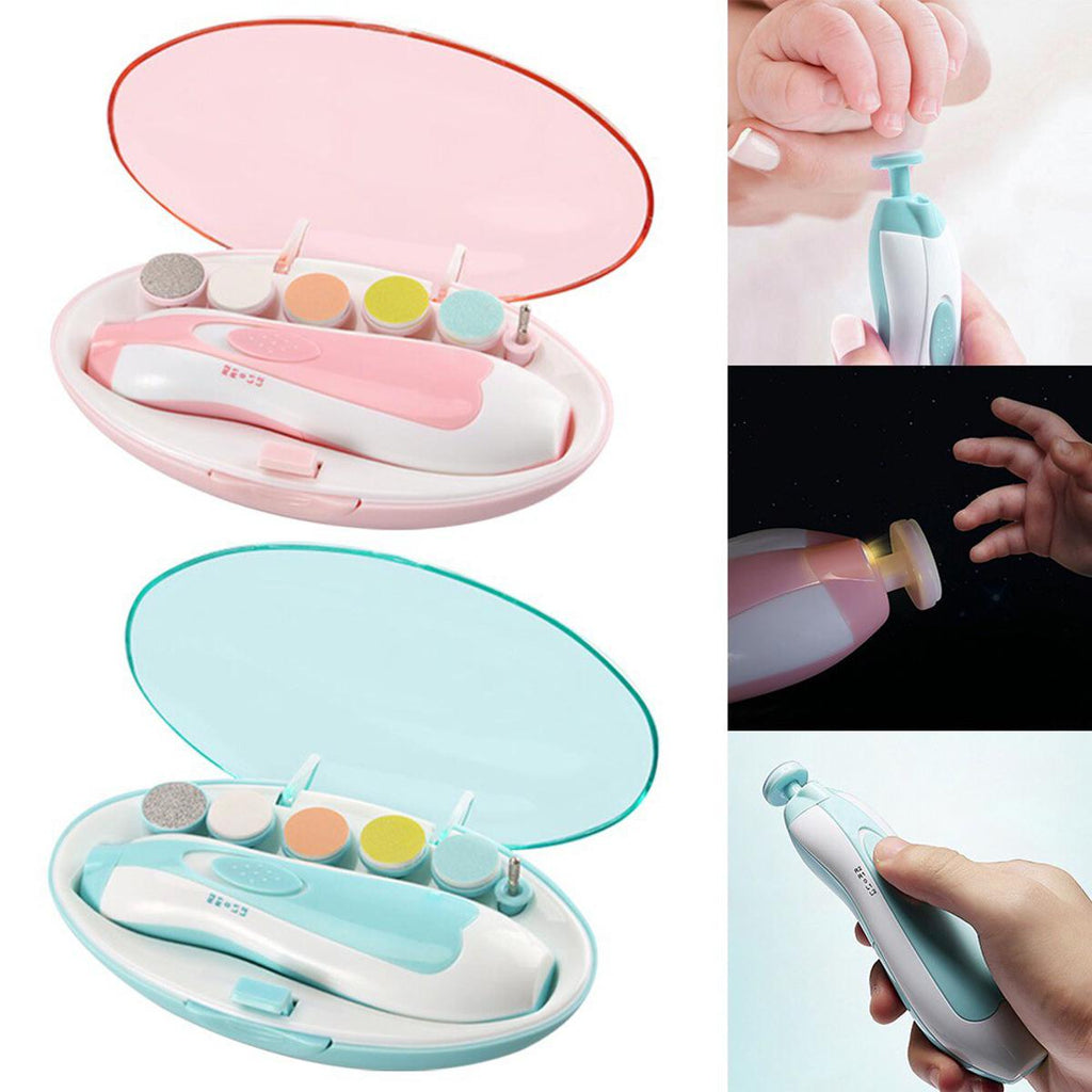 Electric Baby Nail Trimmer: safe, precise, and illuminated care for all ages