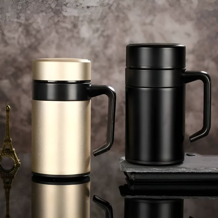 Stainless Steel Vacuum Flask – Office Thermos