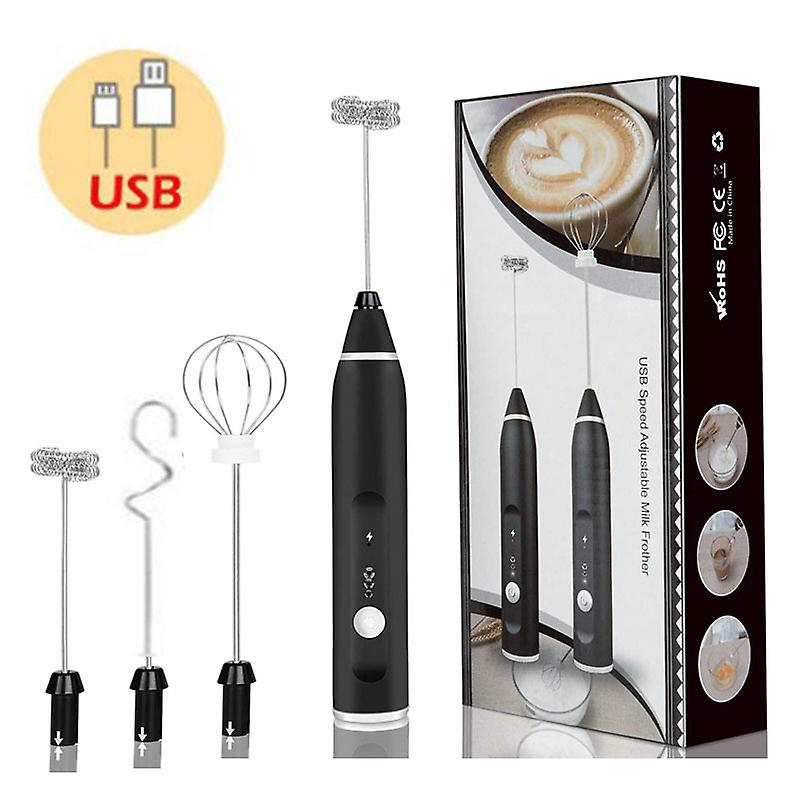 Rechargeable Electric Coffee Beater Milk Frother
