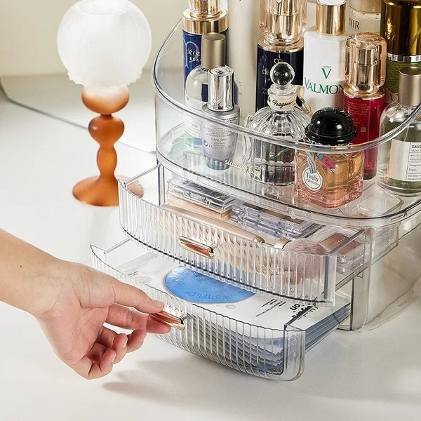 Transparent Organizer Makeup & Jewelry Box