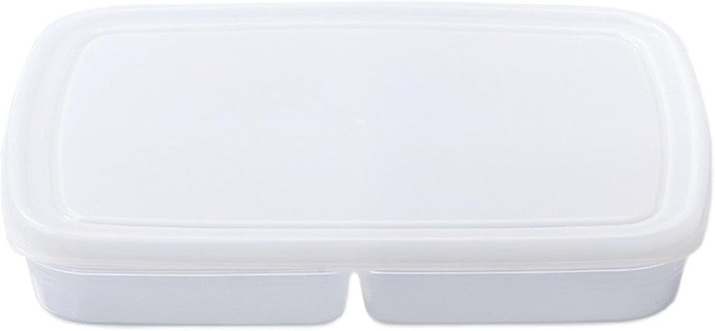 4-Section Fridge & Freezer Organizer Box | microwave safe | Airtight Meat & Vegetable Storage Container - Multi-Compartment Meal Prep Box for Kitchen Organization