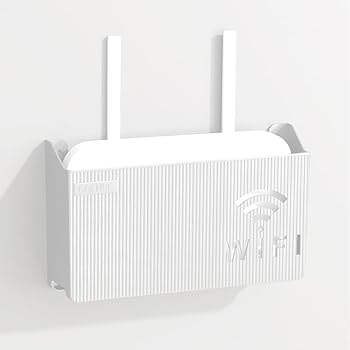 WiFi Router Wall Mount Holder Neat Box for Smart Cable