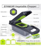 16-in-1 Vegetable Chopper, Cutter & Dicer