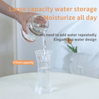 Touch Humidifier Glass Design Night Light with Air Moisturizing