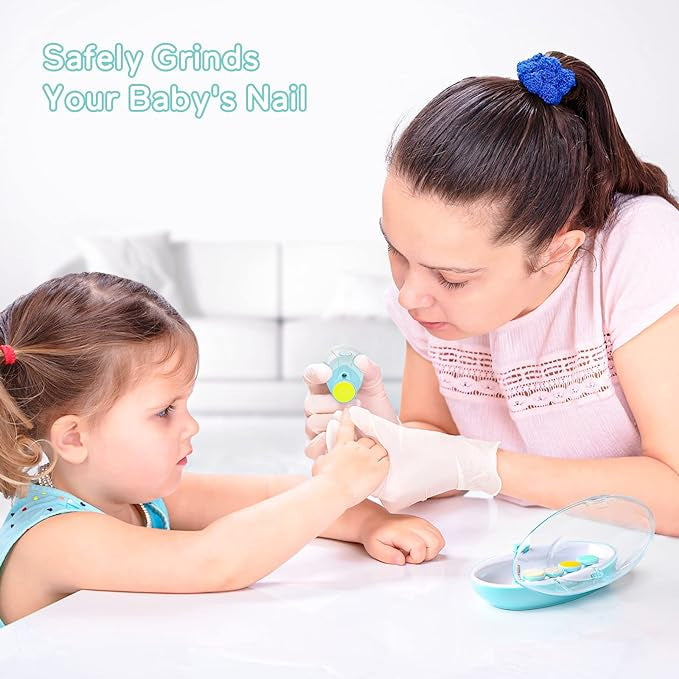 Electric Baby Nail Trimmer: safe, precise, and illuminated care for all ages