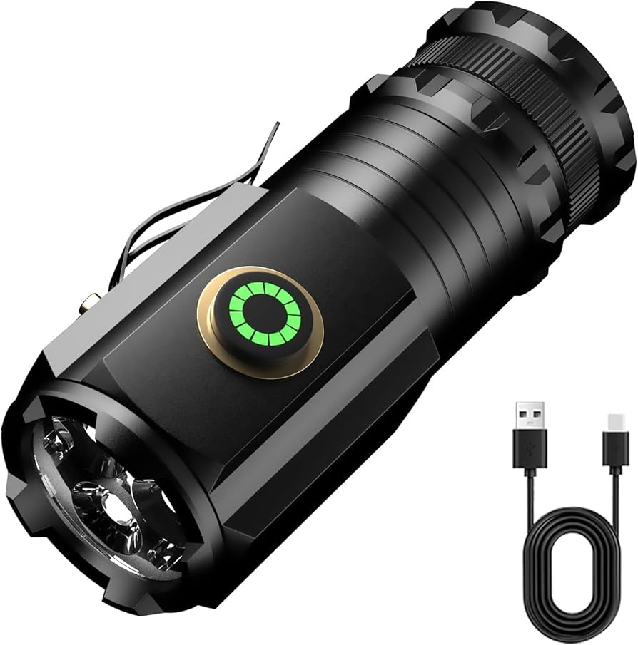 Ultra Powerful 3-Core LED Mini Tactical Flashlight