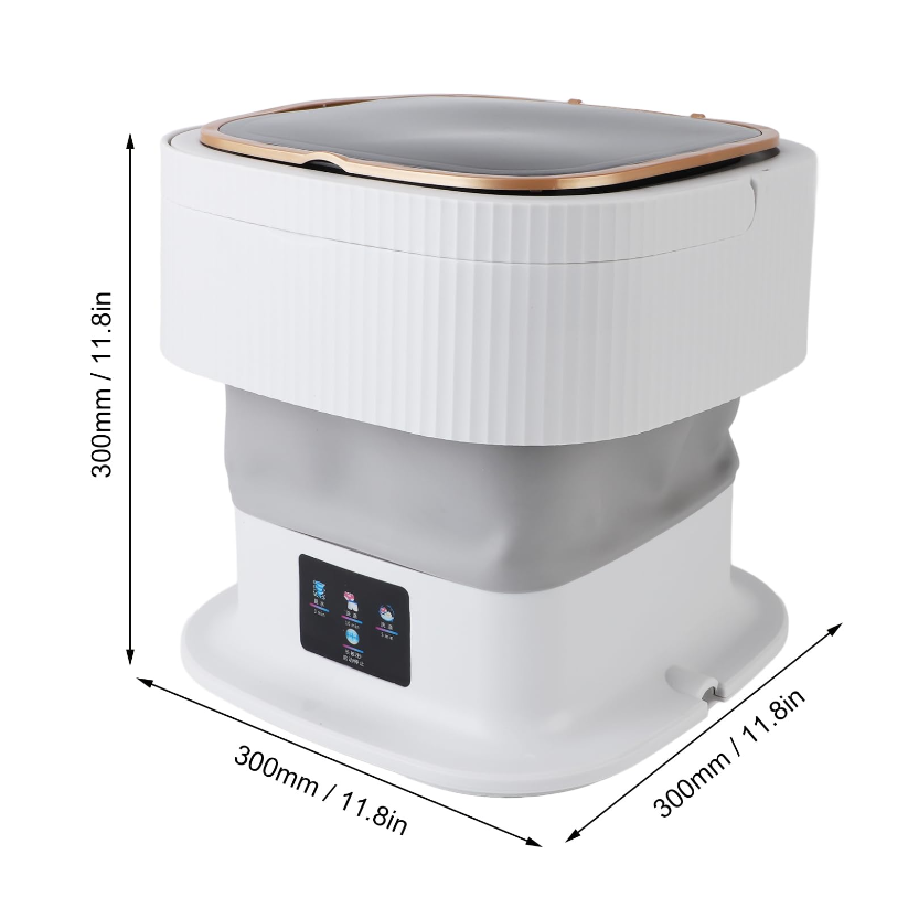 Compact & foldable mini washing machine 10L