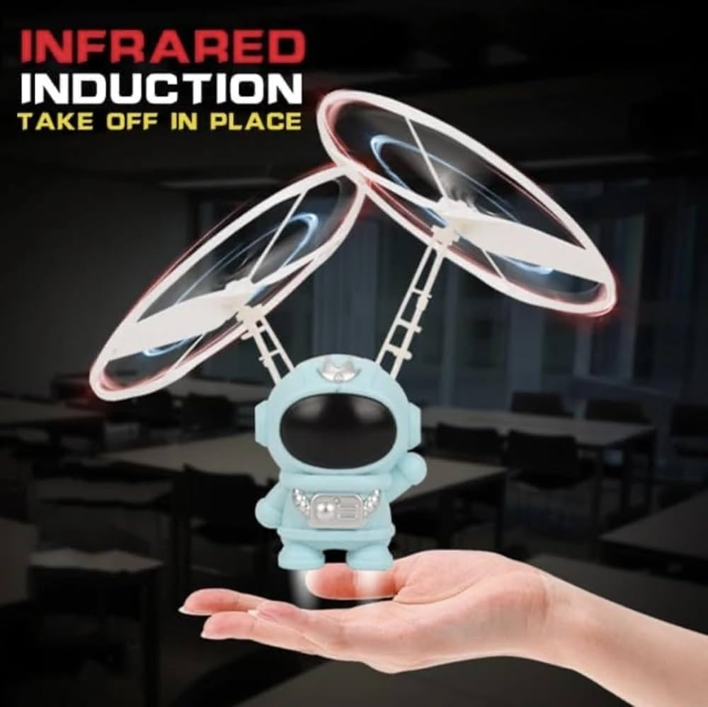 Flying Astronaut Drone Toy Hand-Controlled Dual-Wing