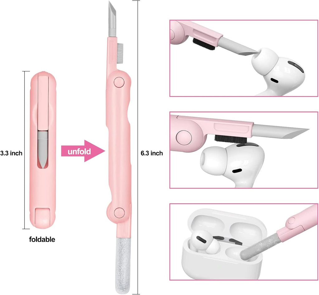 7-in-1 Multifunction Electronics Cleaning Kit – Keyboard, AirPods & Mobile Cleaner Tool