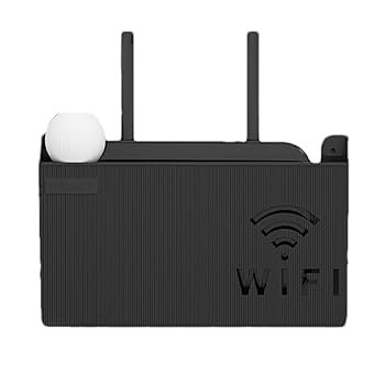 WiFi Router Wall Mount Holder Neat Box for Smart Cable