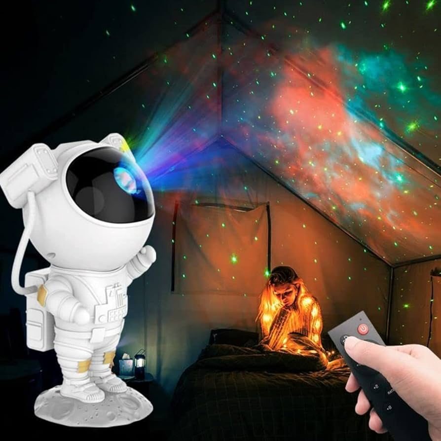 8.9-Inch Astronaut Starry Projector Light Multicolor