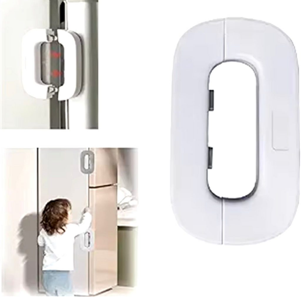 Multifunctional Household Fridge Door Drawer Lock
