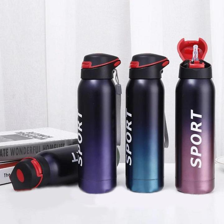 750ML Stainless Steel Sports Water Bottle
