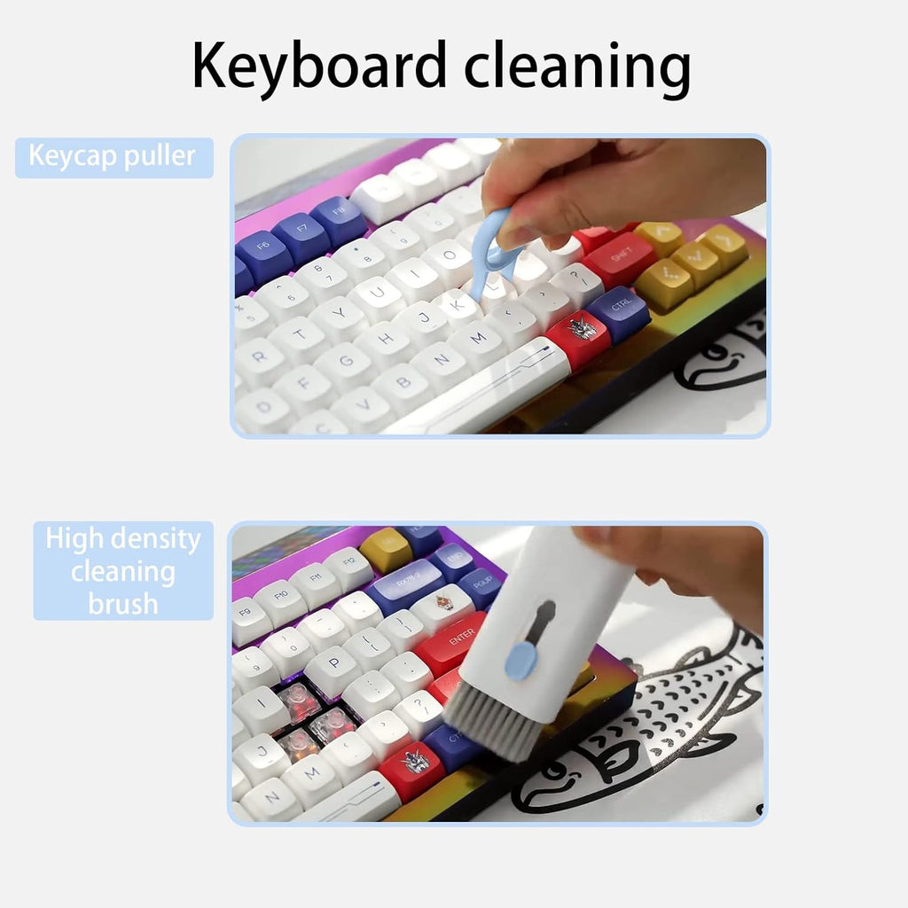 7-in-1 Multifunction Electronics Cleaning Kit – Keyboard, AirPods & Mobile Cleaner Tool