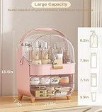 Makeup Organizer with Skincare Holder.