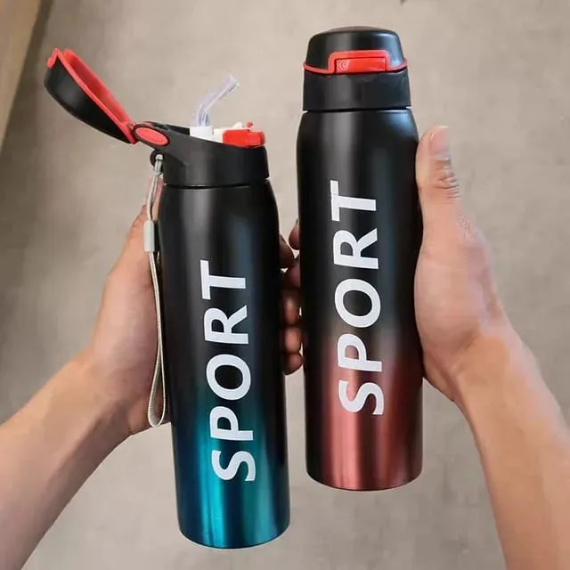 750ML Stainless Steel Sports Water Bottle