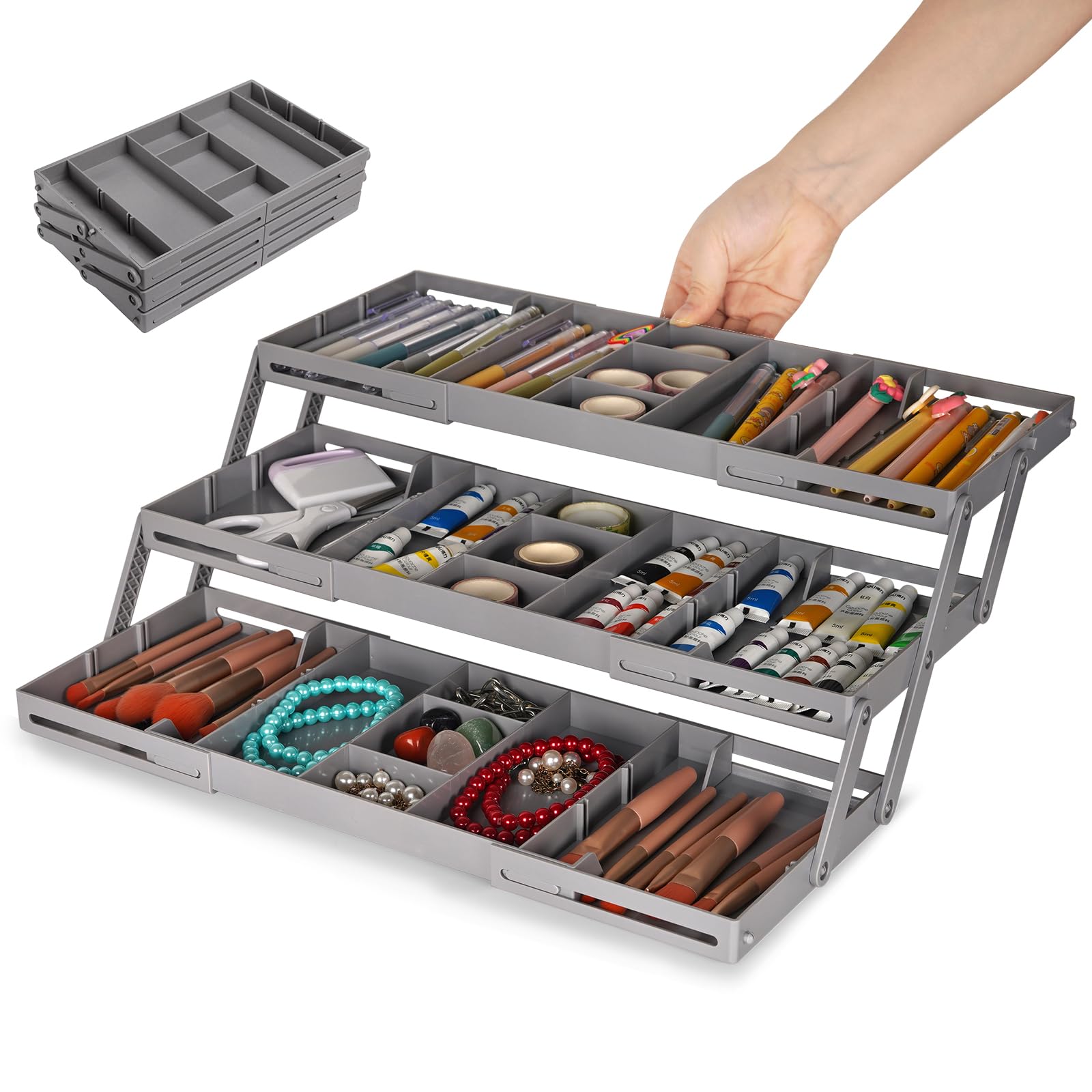 3-Layer Organizer | Versatile Small Storage Rack