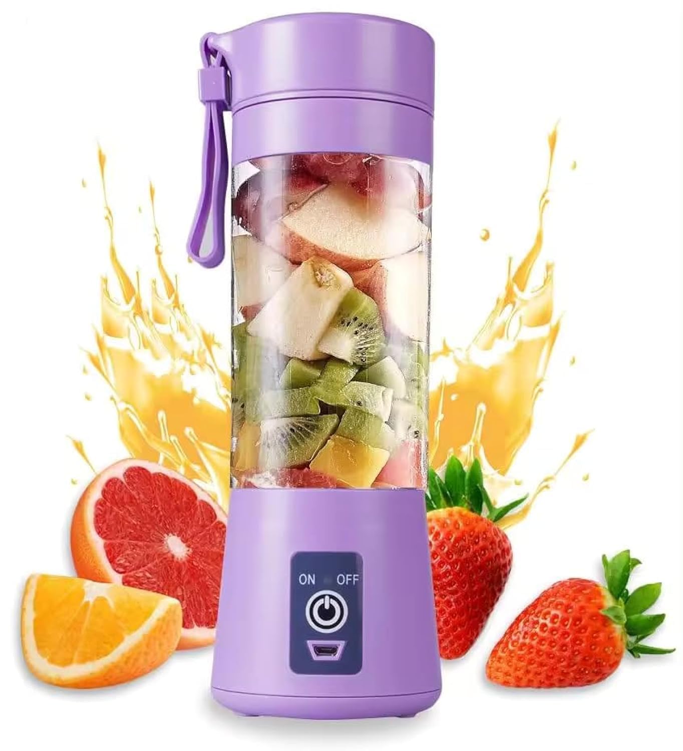 380ml Portable Electric Juicer USB Rechargeable Mini
