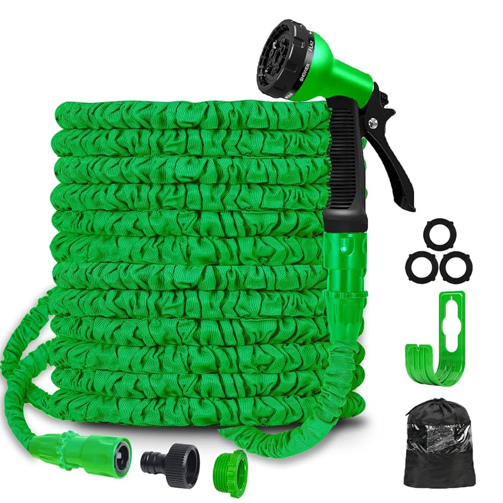 Magic Expandable Garden Hose with Spray Nozzle