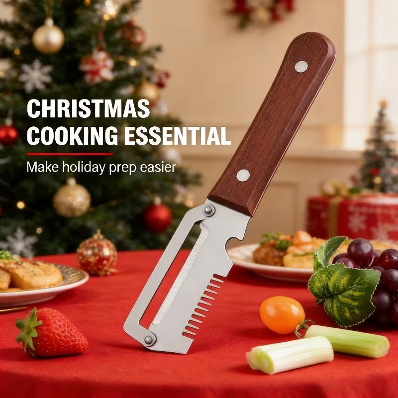 Multifunctional 3-In-1 Peeler, Vegetable And Fruit Grater with Large Onion Slicer, Featuring Straight Blade Design, Suitable for Sugarcane, Fruits, And Vegetables. Commercial Grade Durable Peeling Tool, Perfect for Parties And Picnics