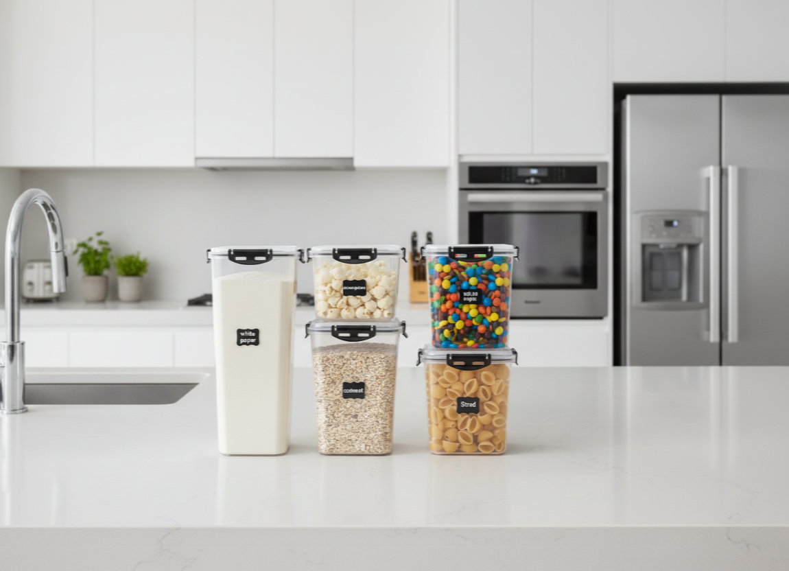 Original UK Casa Lingo 5-Piece Storage Container