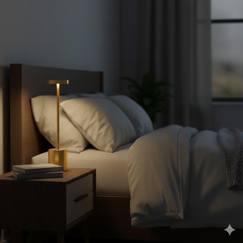 Modern USB Table Lamp – Touch Control.