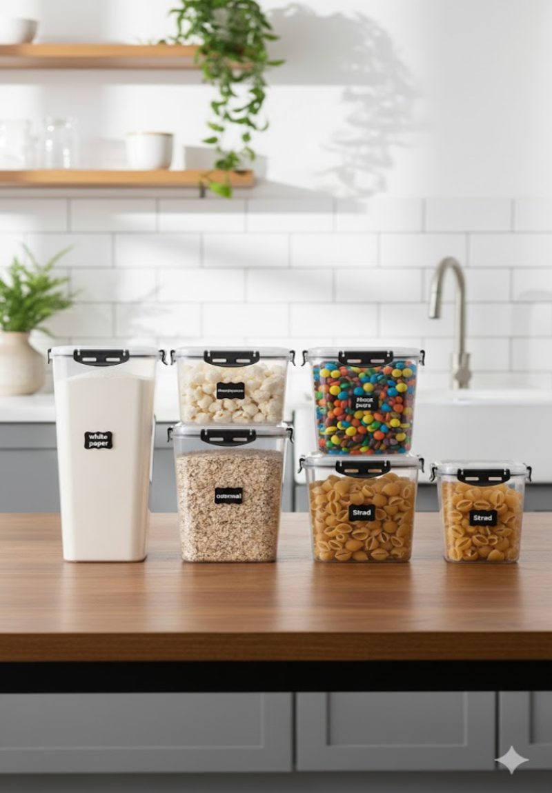 Original UK Casa Lingo 5-Piece Storage Container