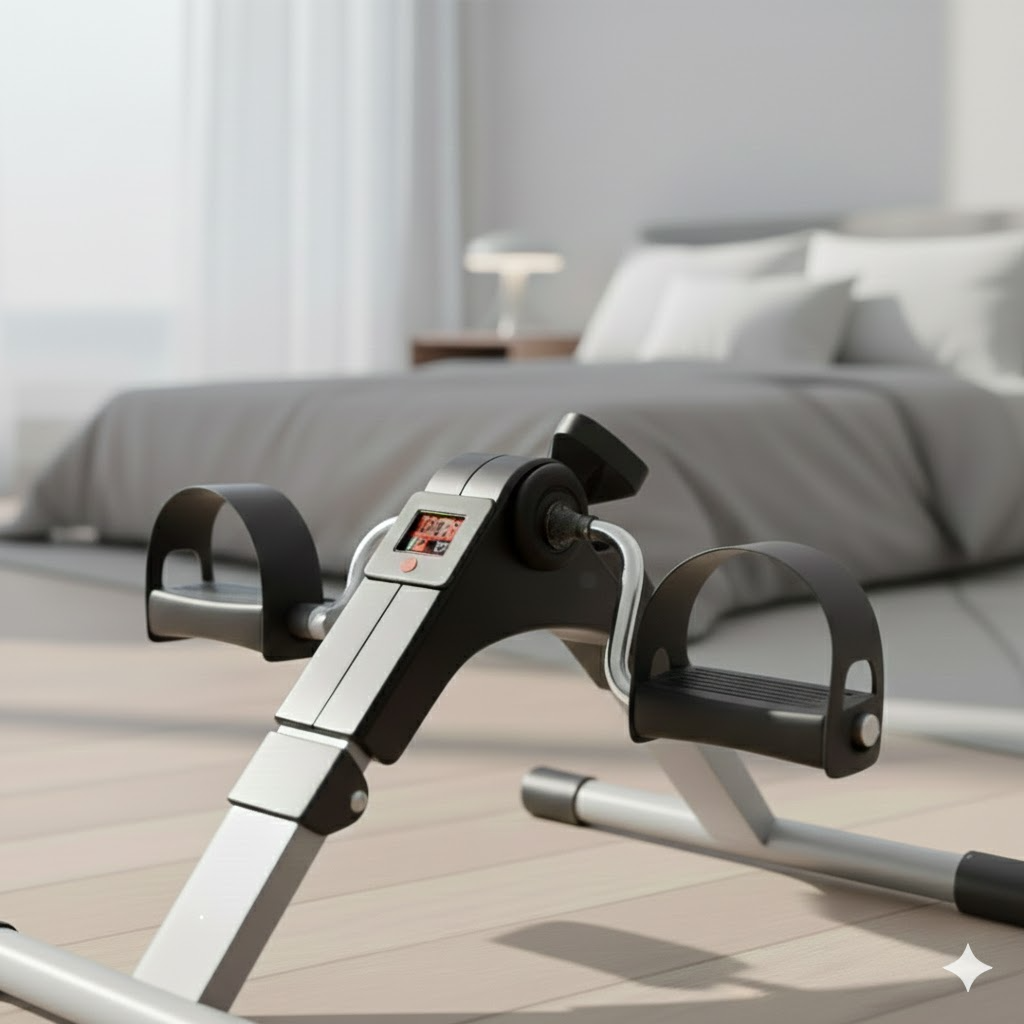 Mini Pedal Exerciser Arm & Leg, Cycling & Treadmill.