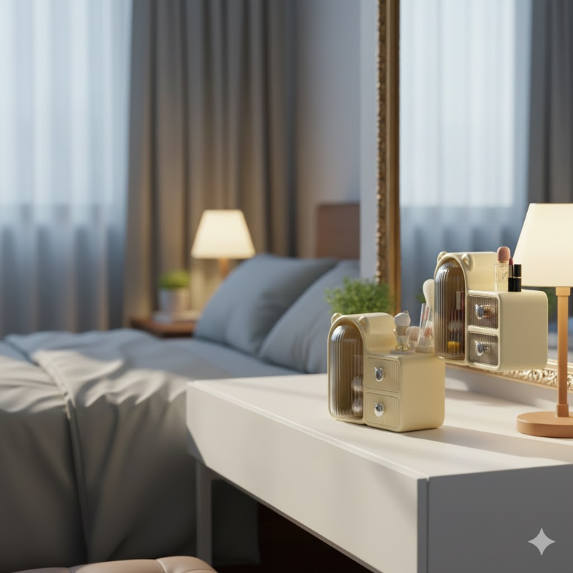 Makeup Organizer360° for Brushes, Lipsticks.