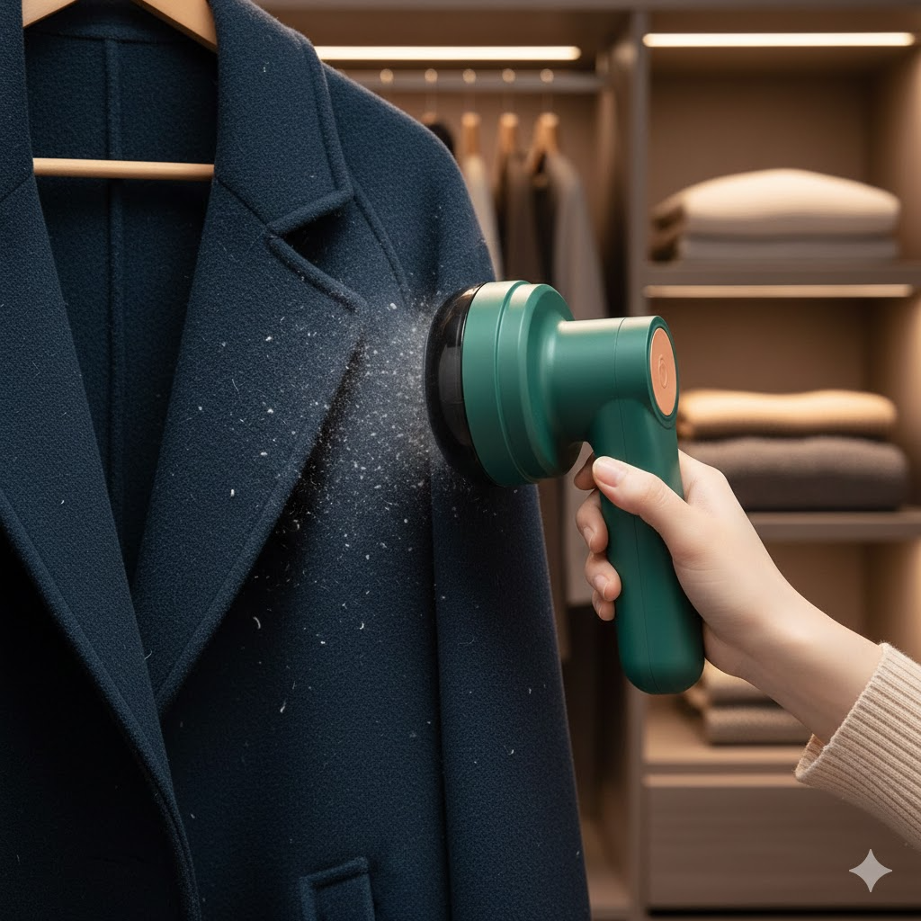 Lint Roller & Hair Remover Brush Static Clothes Cleaner