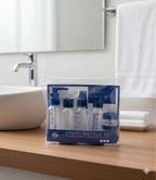 7-Pcs Refillable Travel Bottle Set Lotion & Shampoo