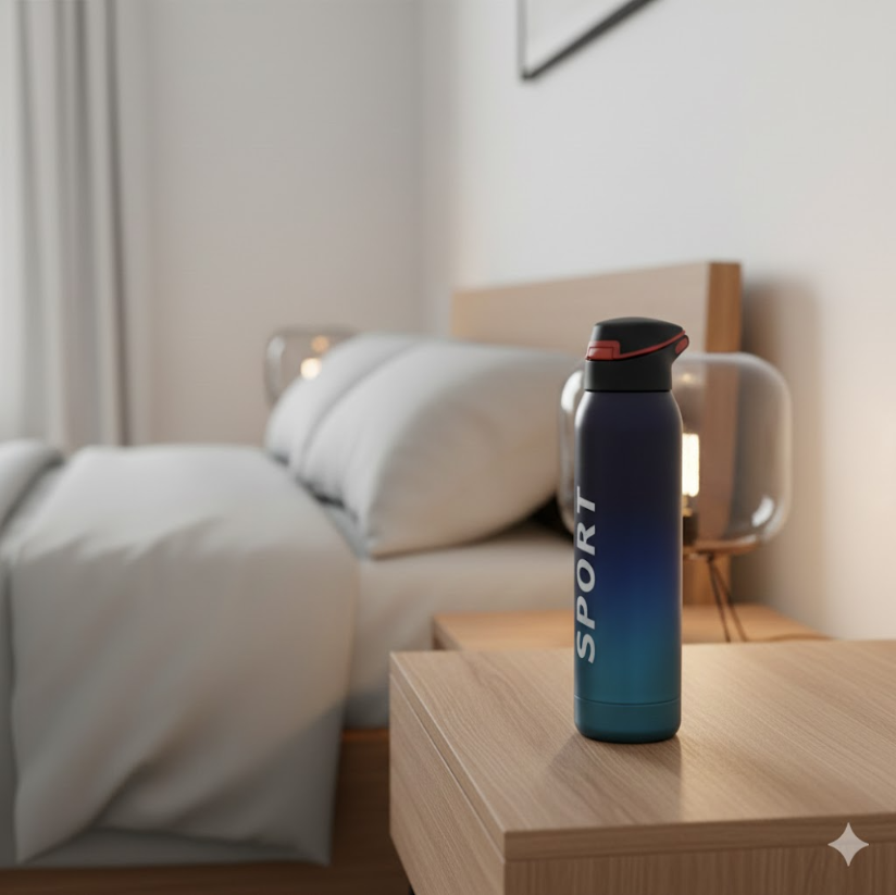 750ML Stainless Steel Sports Water Bottle