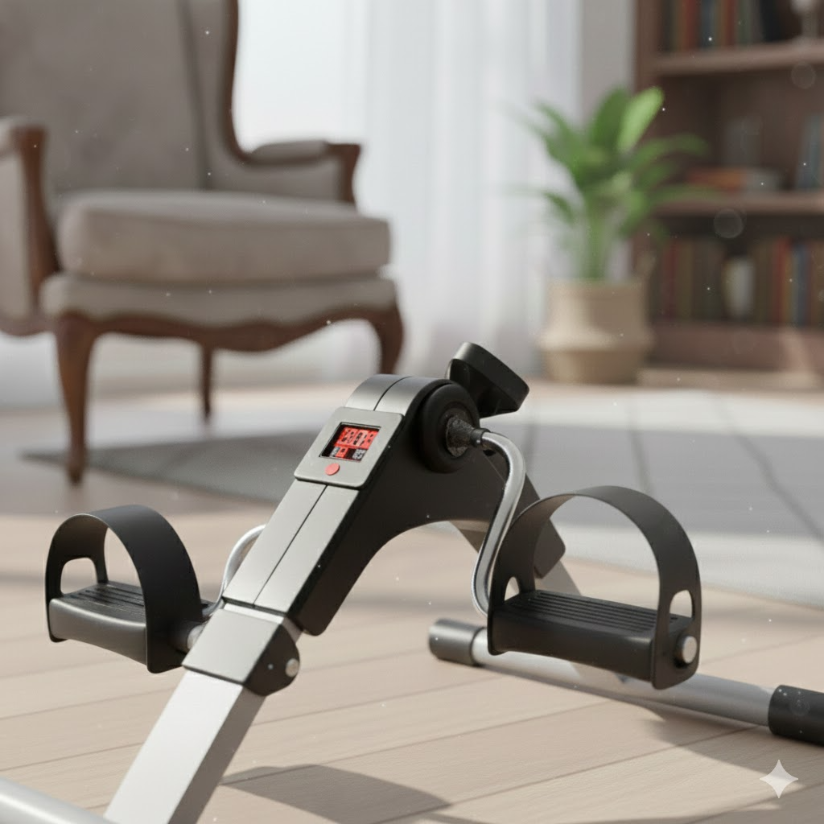 Mini Pedal Exerciser Arm & Leg, Cycling & Treadmill.