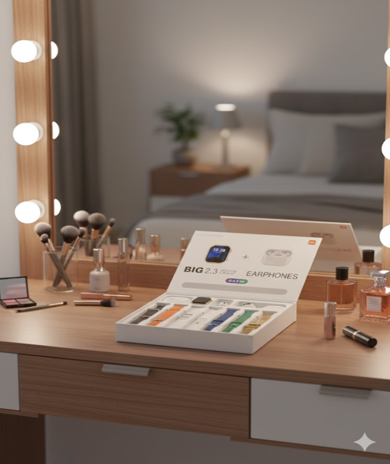 i20 Ultra Max Smartwacth with 10-in-1 Earphones Set