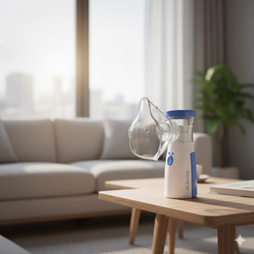 Portable Mesh Nebulizer for Kids & Adults.