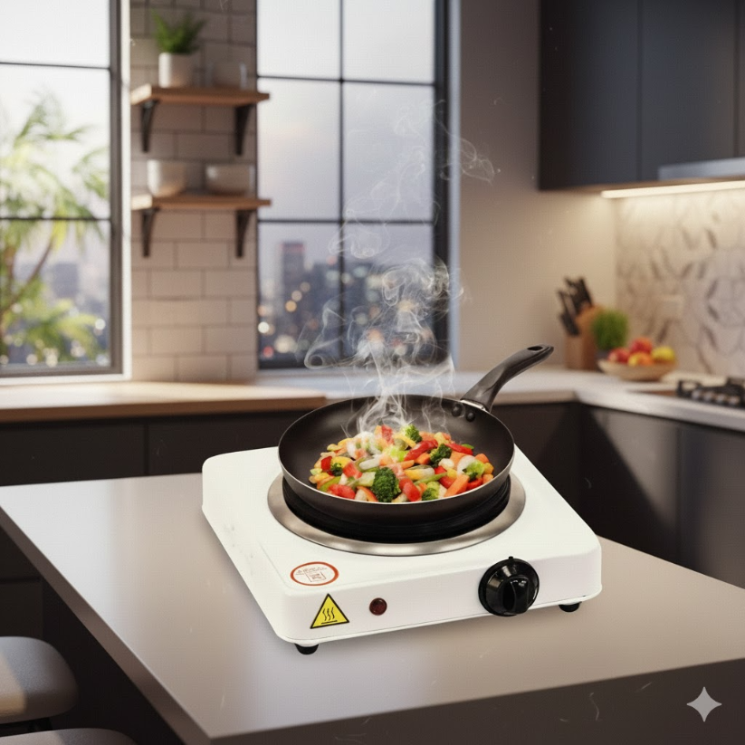 RAF Electric Single Hot Plate Stove