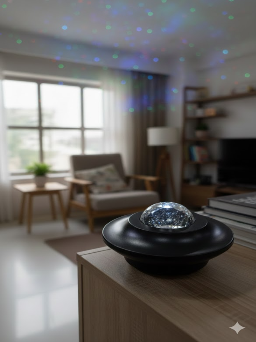 Star Light Projector Galaxy & Ocean Wave Speaker