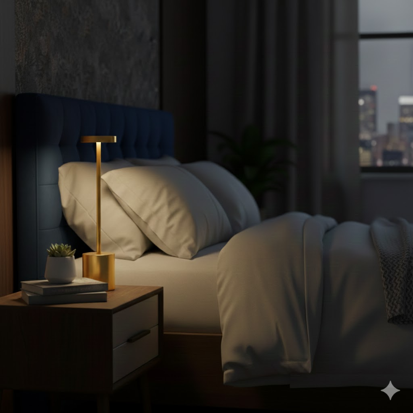 Modern USB Table Lamp – Touch Control.