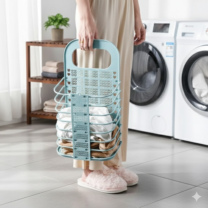 Foldable Multi-Use Laundry Basket Portable