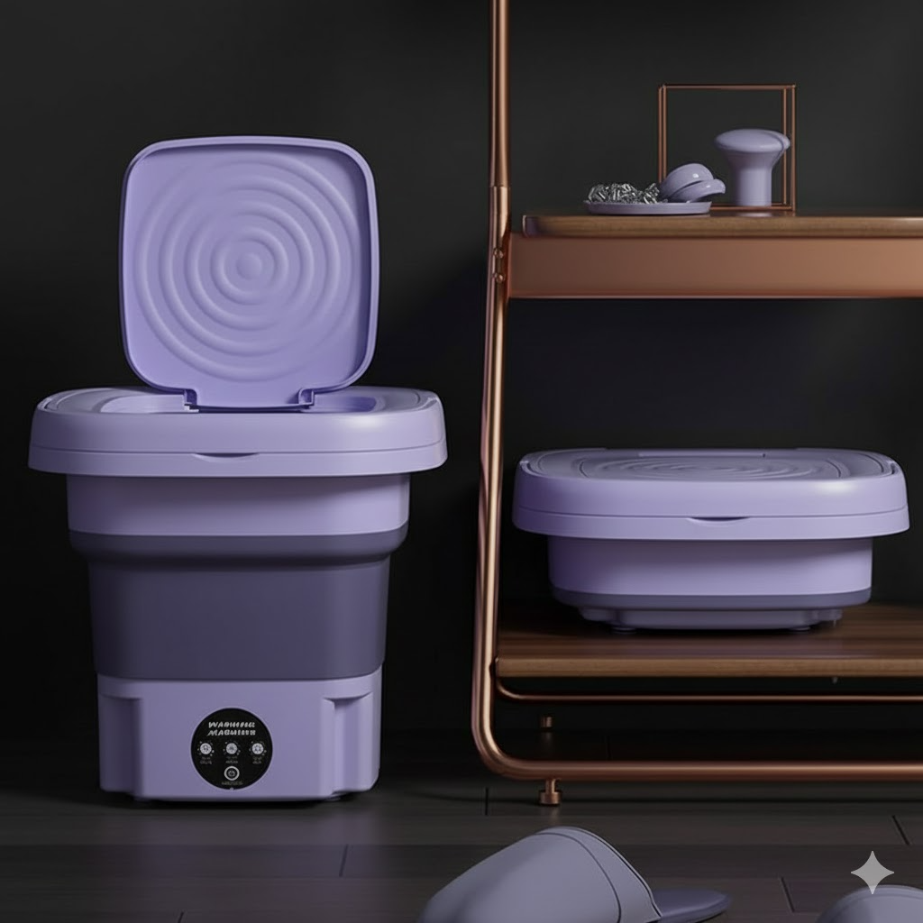 Compact & foldable mini washing machine 11L