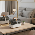 Cosmetics Storage Box Desktop Organizer.