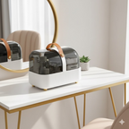 Cosmetics Storage Box Desktop Organizer.