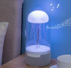 Jellyfish Atmosphere Lamp Speaker – RGB LED Mood Light for Bedroom & Desk