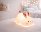 Cute Rabbit Lamp with 3 Adjustments.