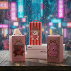 Cute Mini Gift Box with Flowers and Teddy Bear Gift.