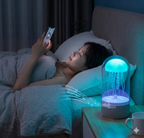 Jellyfish Atmosphere Lamp Speaker – RGB LED Mood Light for Bedroom & Desk